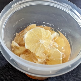 国産レモンのレモネードシロップ